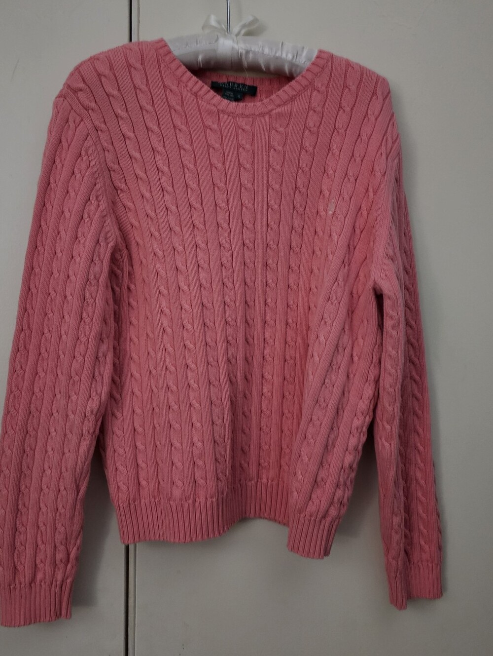 Vintage Lauren Ralph Lauren 100% Cotton Sweater - XL.